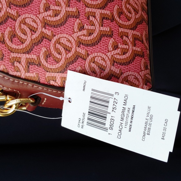 COACH NWT Madi Crossbody with Monogram Print - Picture 6 of 12